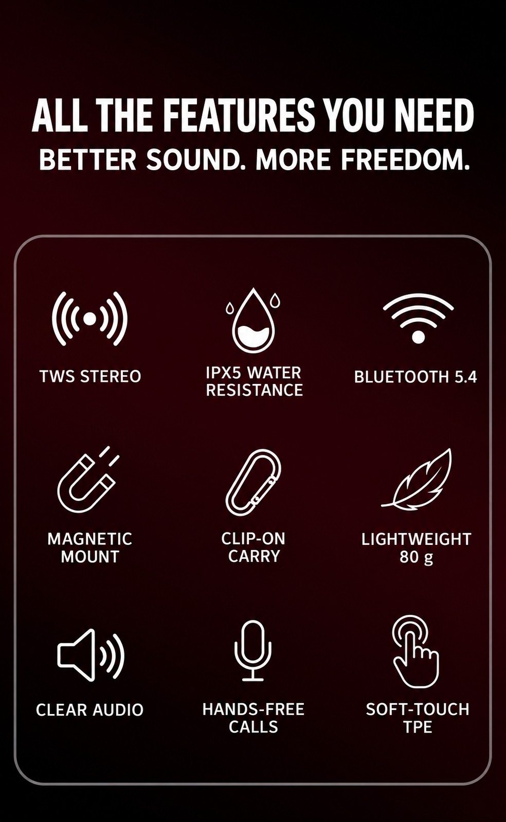 Wearable Magnetic Bluetooth Speaker