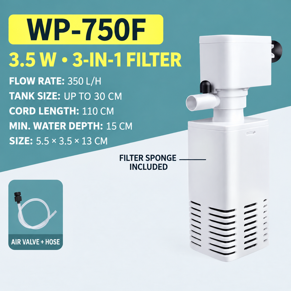 Multi-Function Aquarium Filter