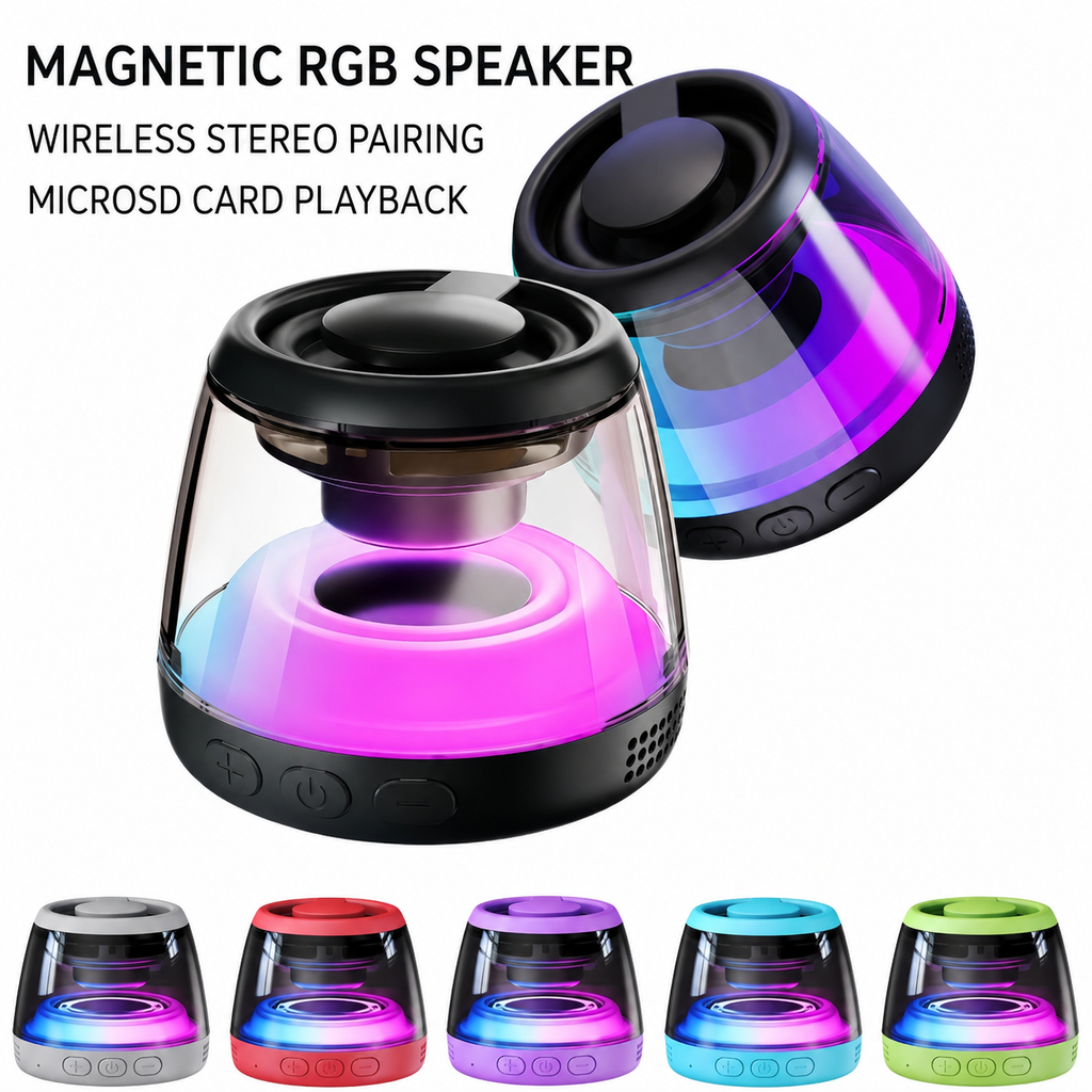 Magnetic RGB Bluetooth Speaker