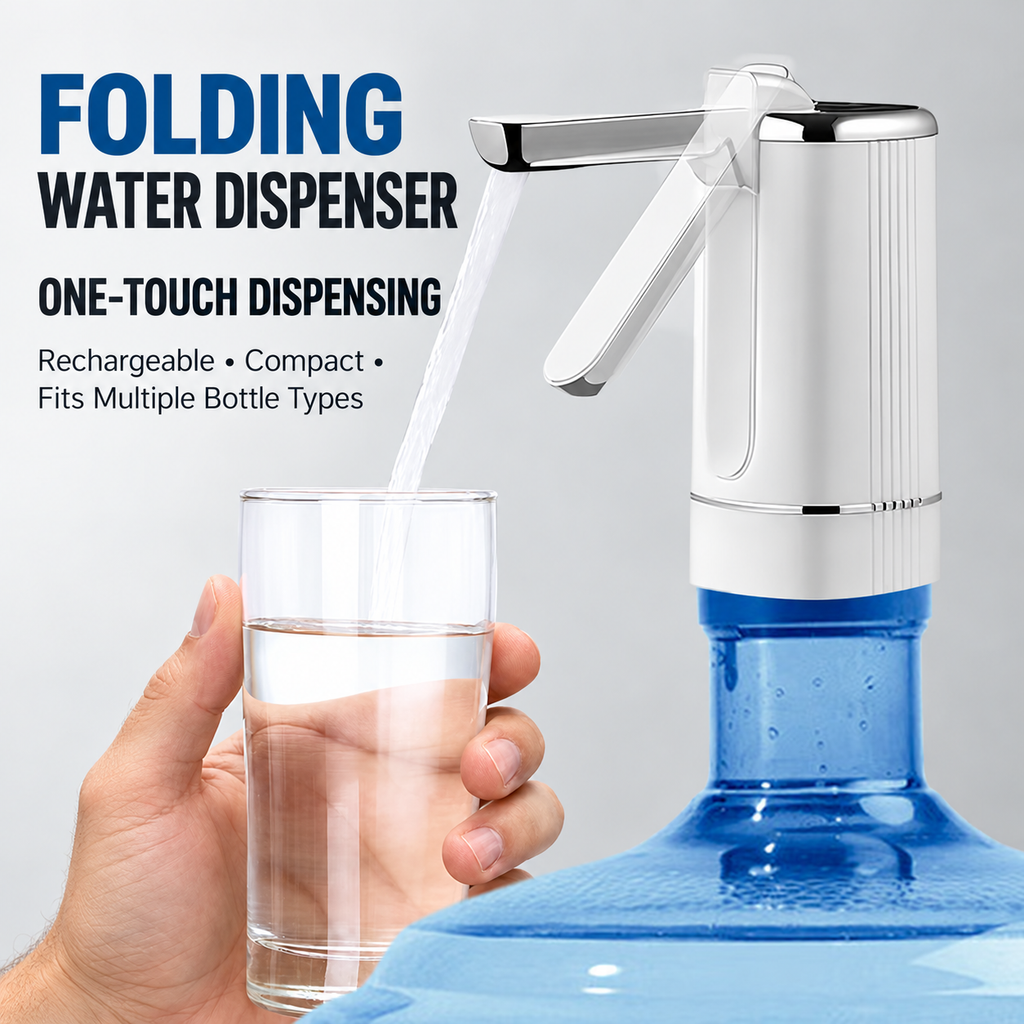Rechargeable Folding Water Dispenser