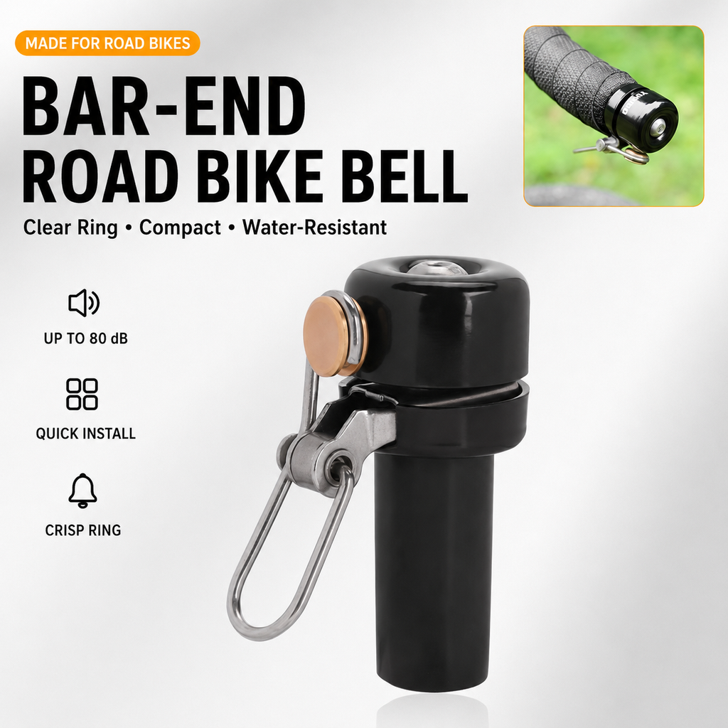StealthRing Bar-End Bike Bell