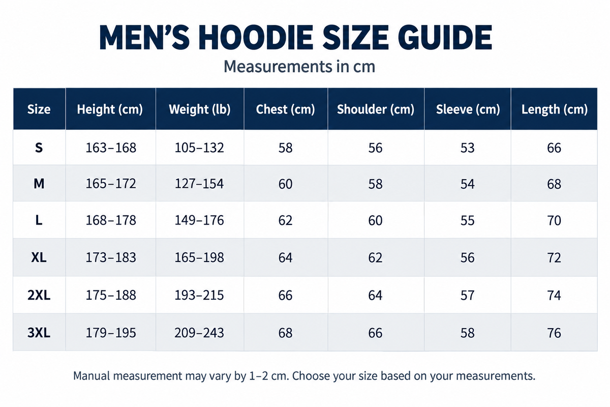 Men’s Structured Heavyweight Hoodie