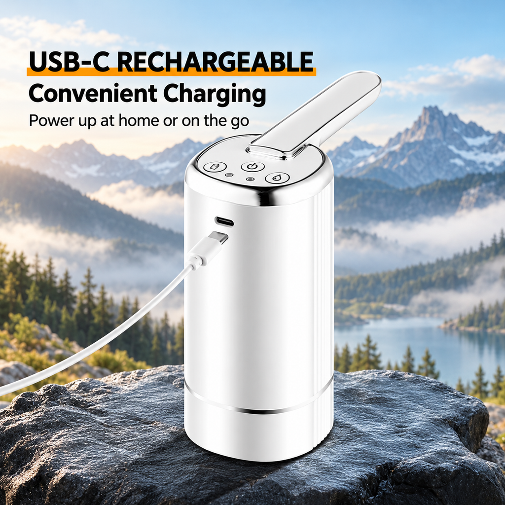 Rechargeable Folding Water Dispenser