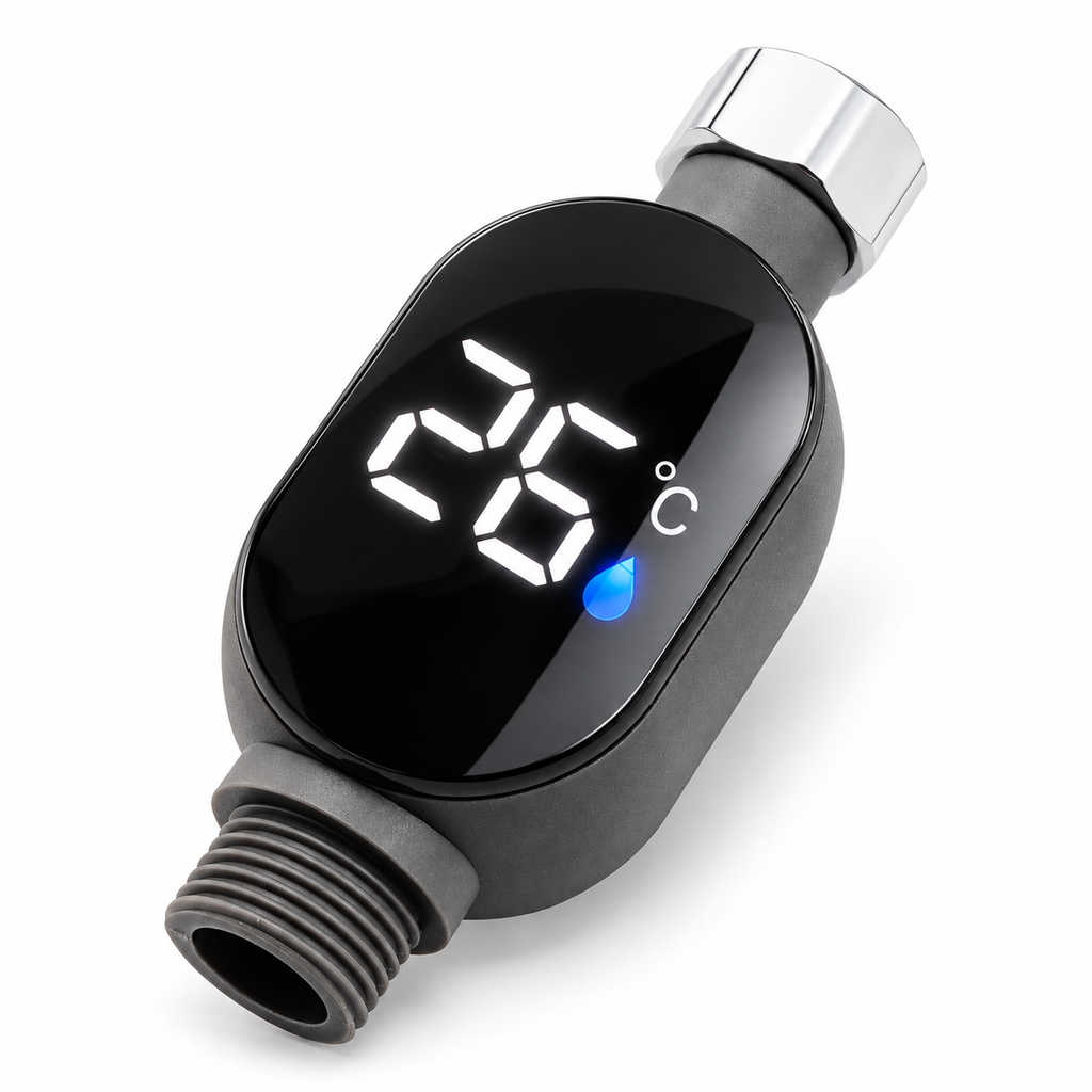 Touch-Activated Shower Thermometer