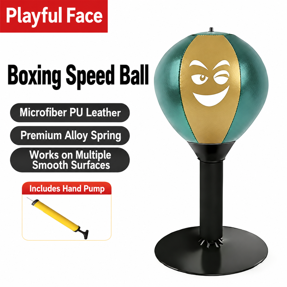 Suction-Base Boxing Reflex Ball