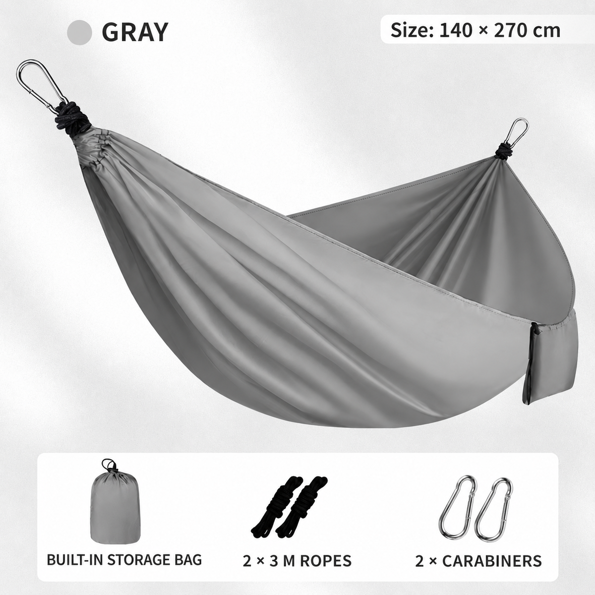 Lightweight Portable Camping Hammock
