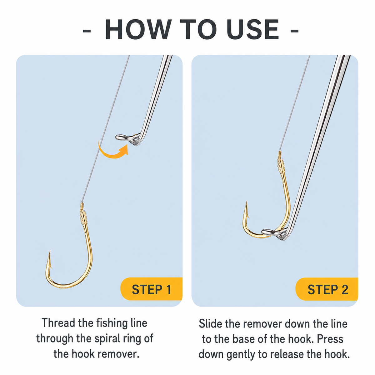 Deep-Reach Fishing Hook Remover