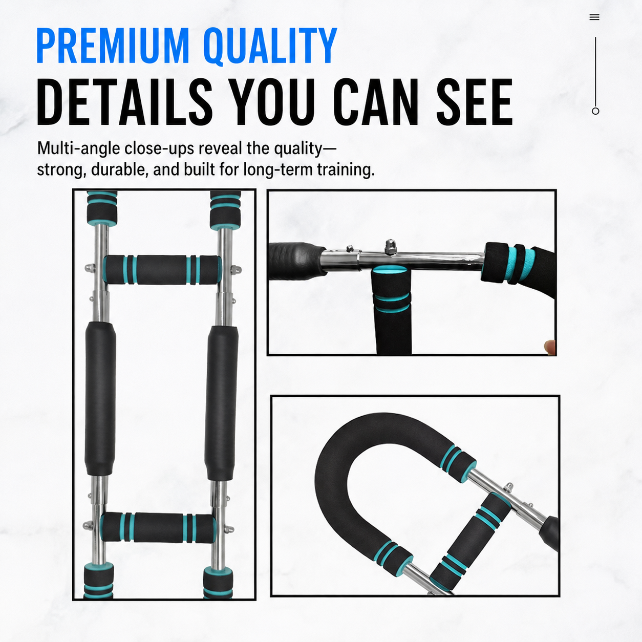 U-Shaped Push Up Board Bar