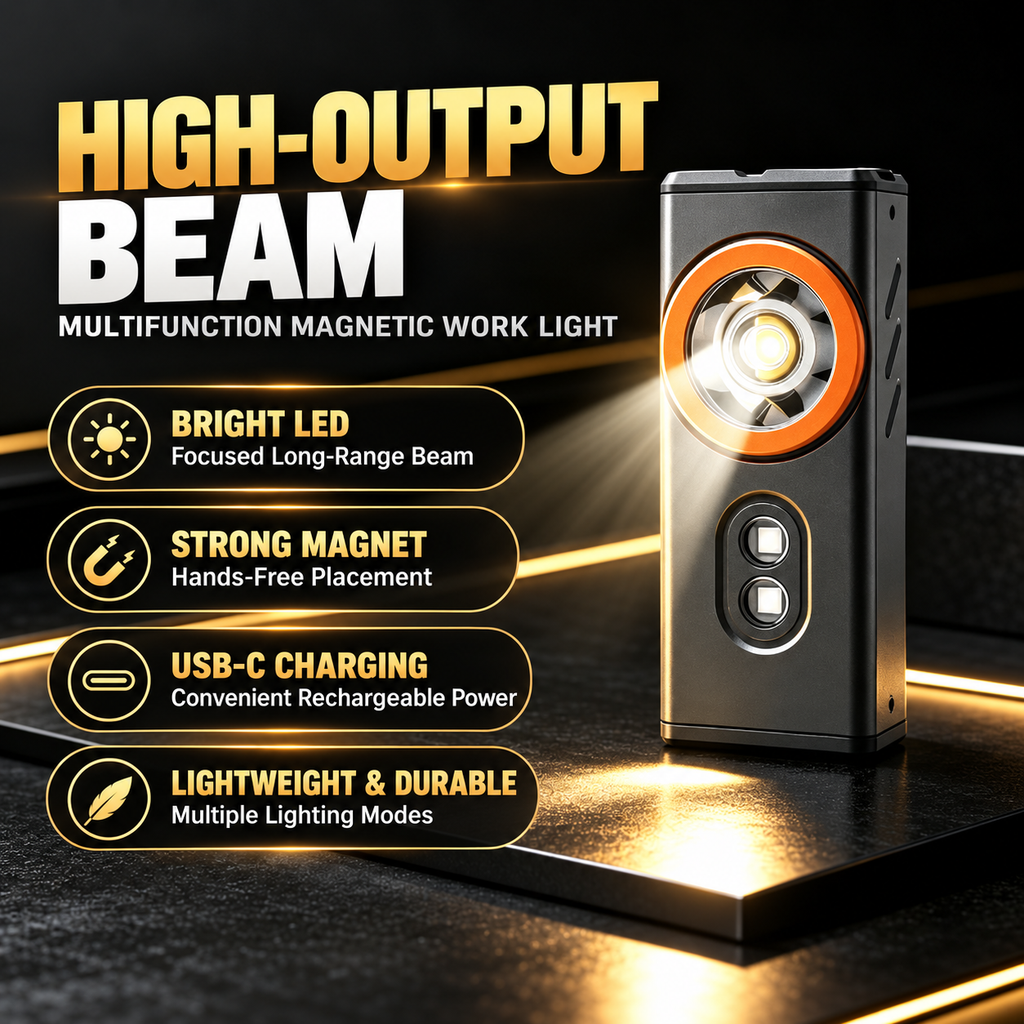 Compact Magnetic Work Light
