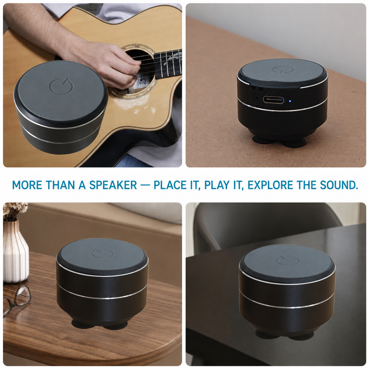 Wireless Resonance Surface Speaker