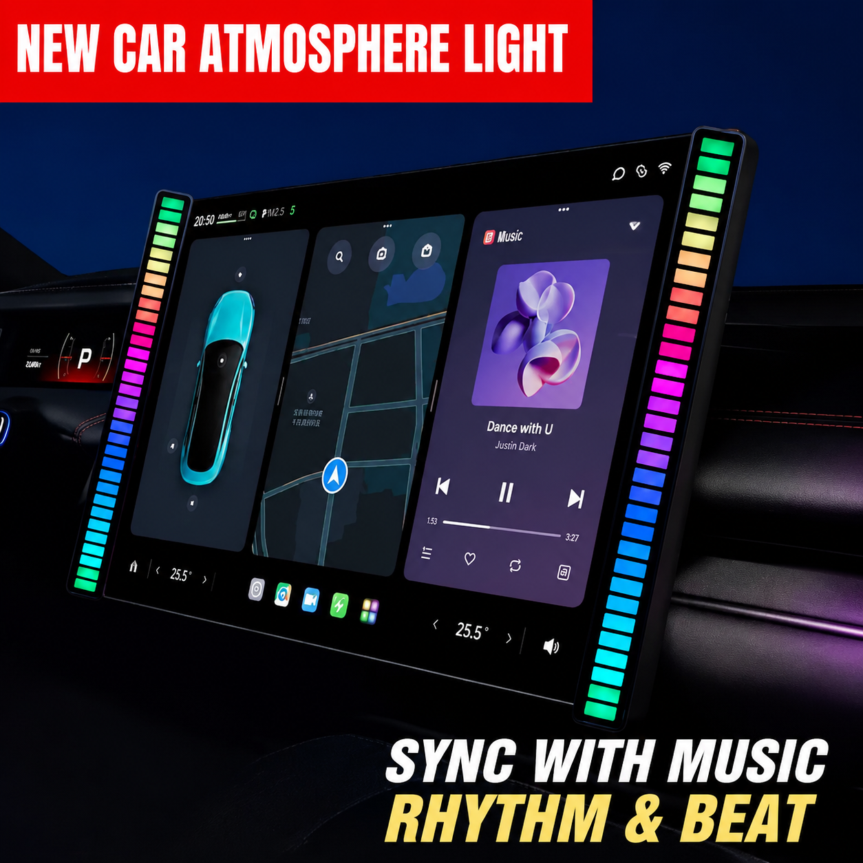 Car Music Rhythm Light
