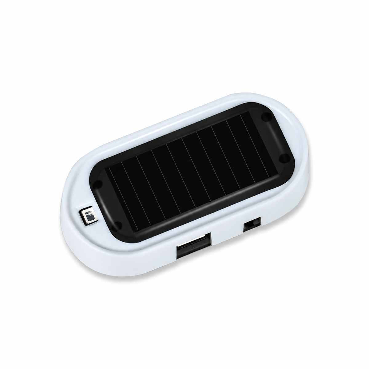 Solar-Assisted Car Warning Light