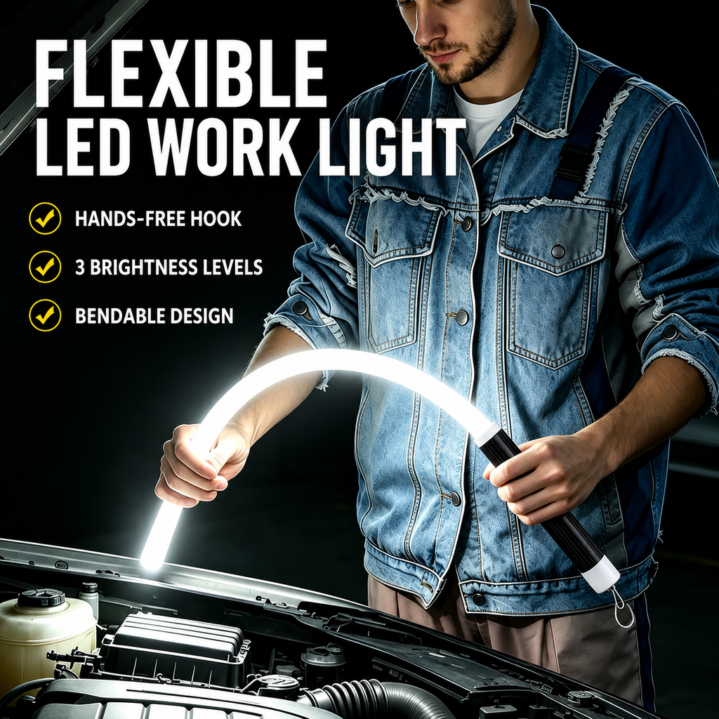 Flexible Rechargeable LED Work Light