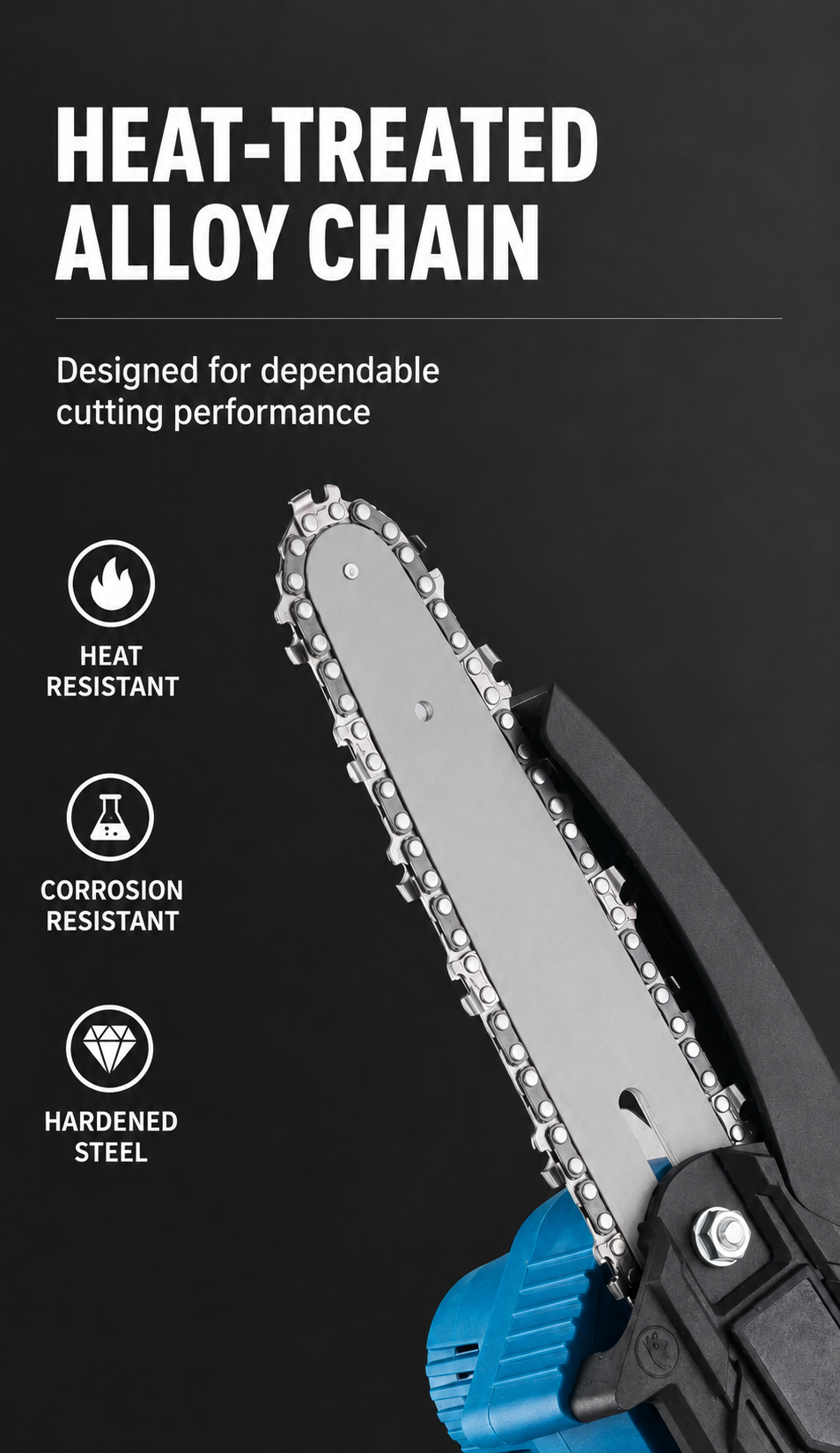 Compact Cordless Pruning Chainsaw