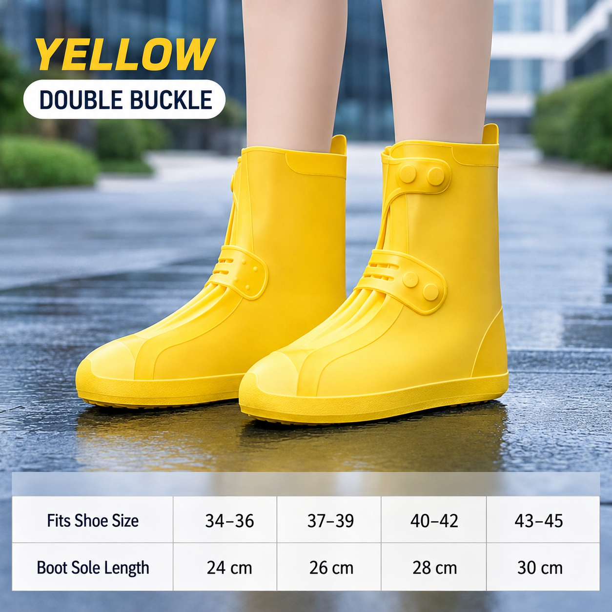 Waterproof Overshoe Rain Boots