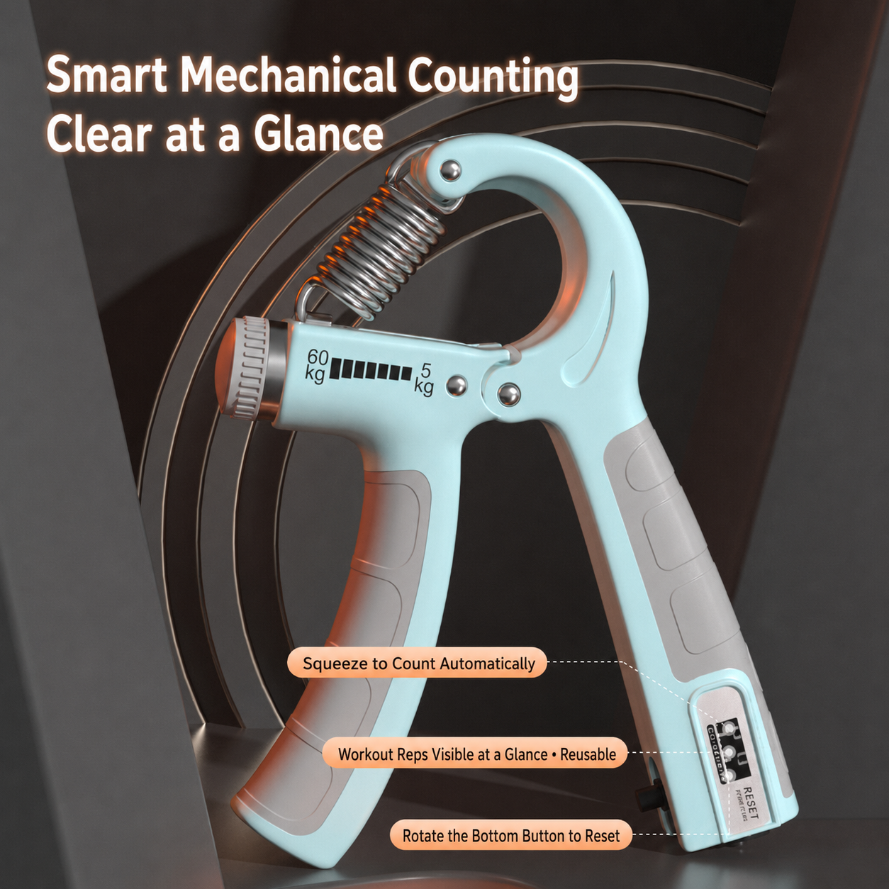 High-end Electronic Counting Hand Gripper for Men