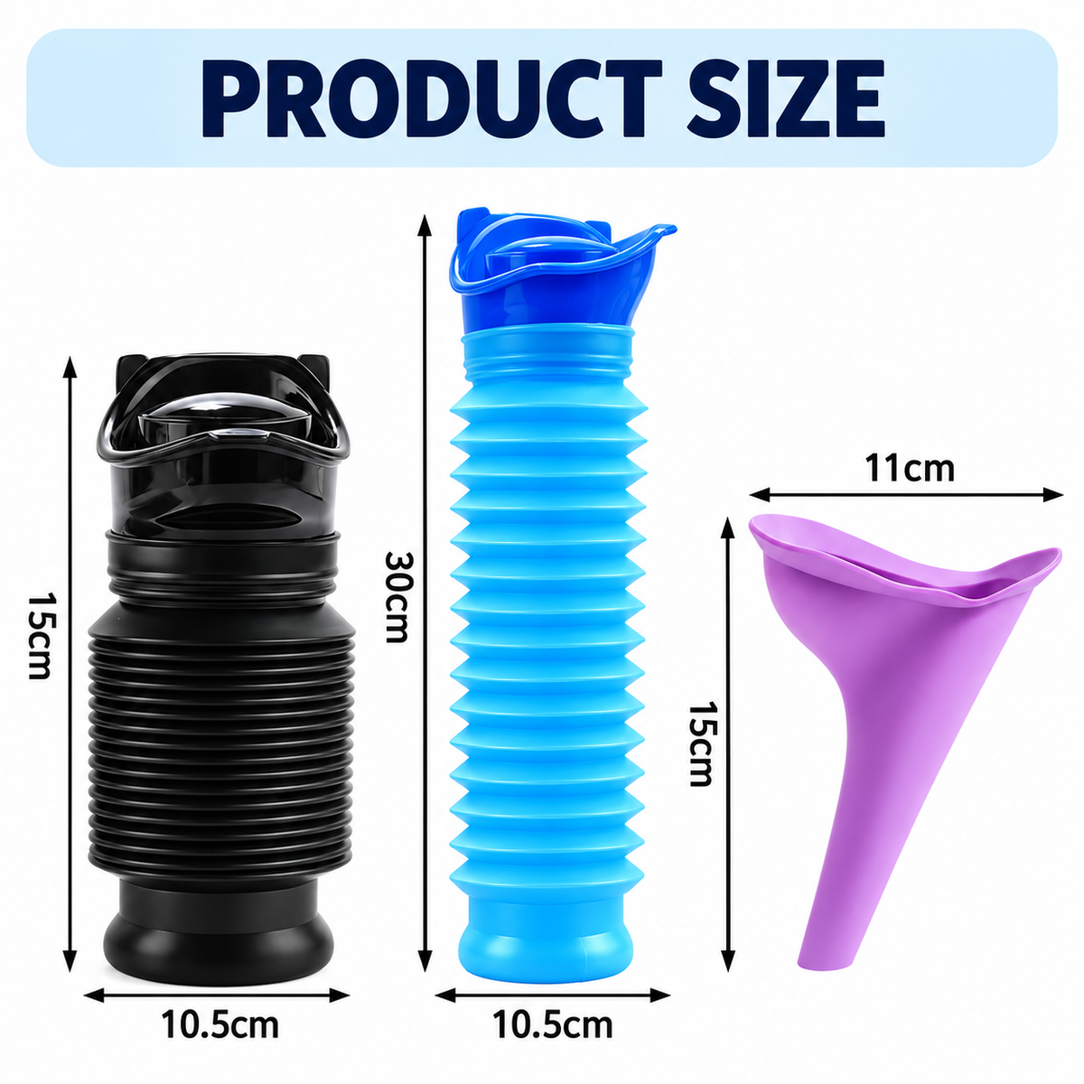 Portable Collapsible Travel Urinal