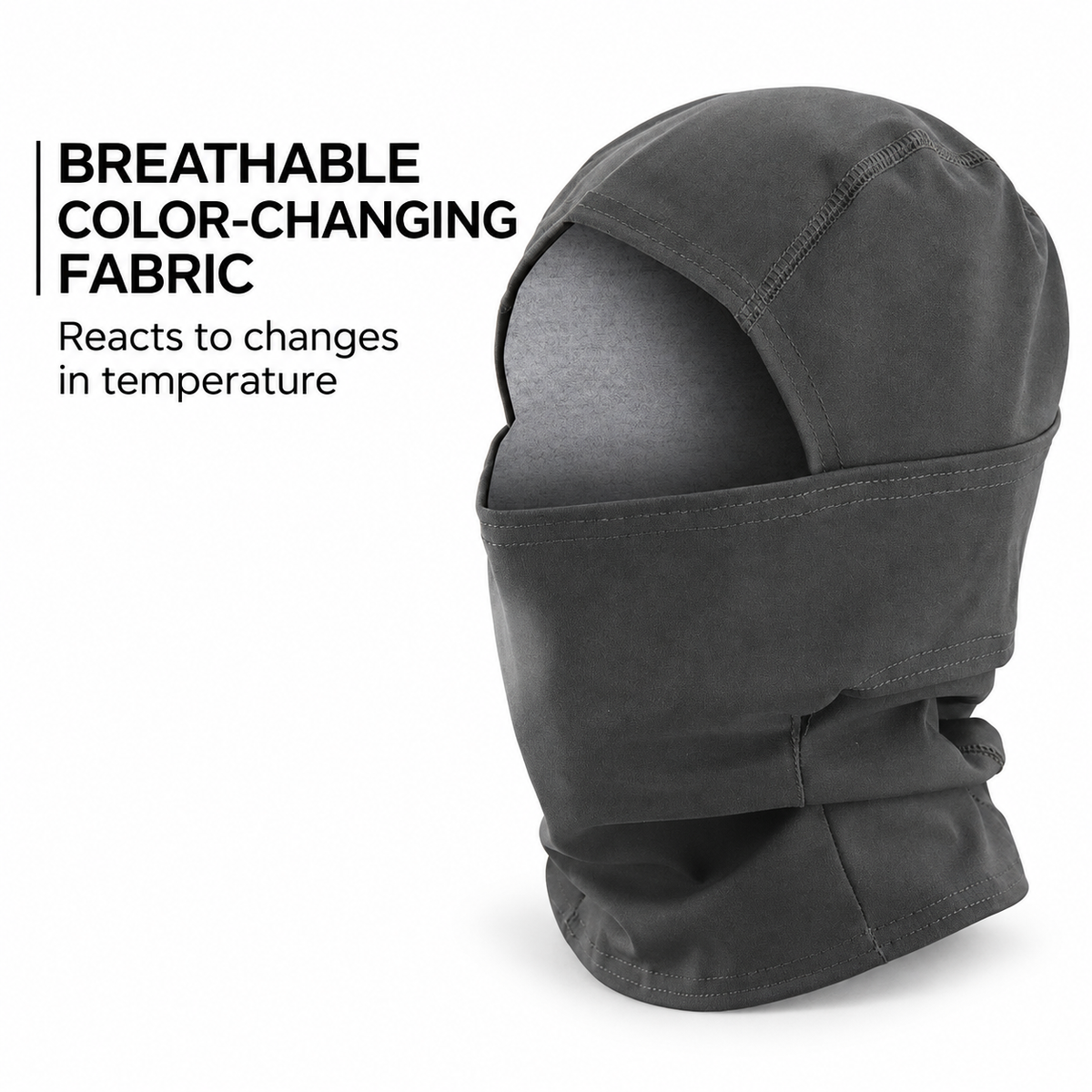 Heat-Reactive Color-Shift Balaclava