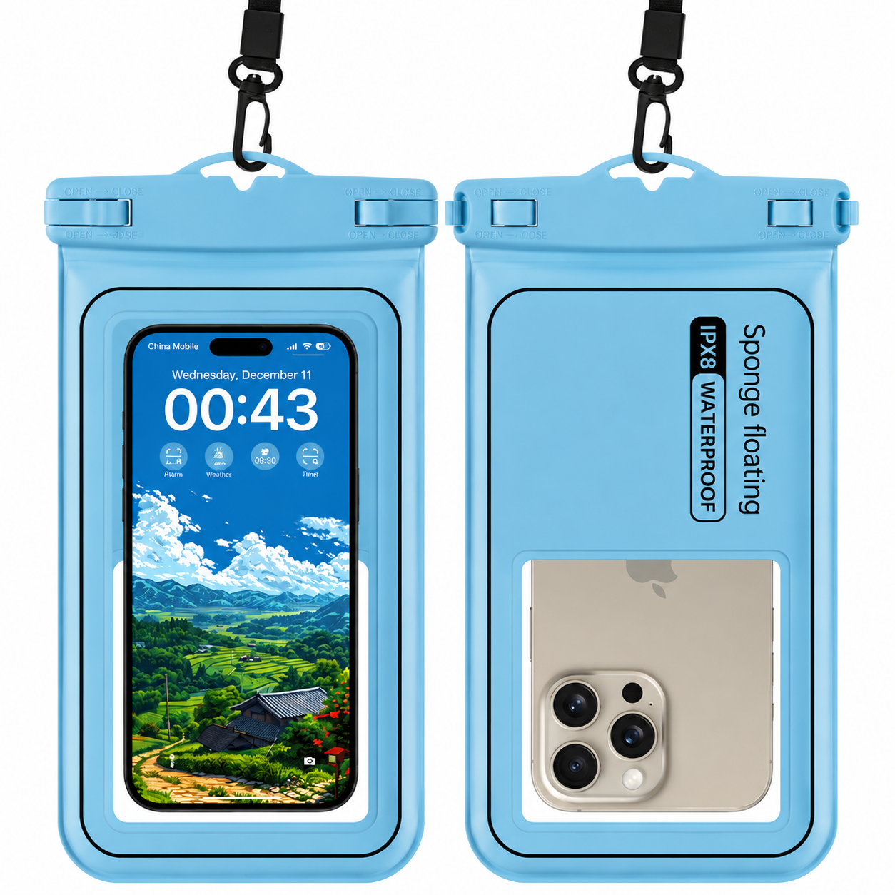 Waterproof Phone Pouch with HD Touch-Sensitive Screen