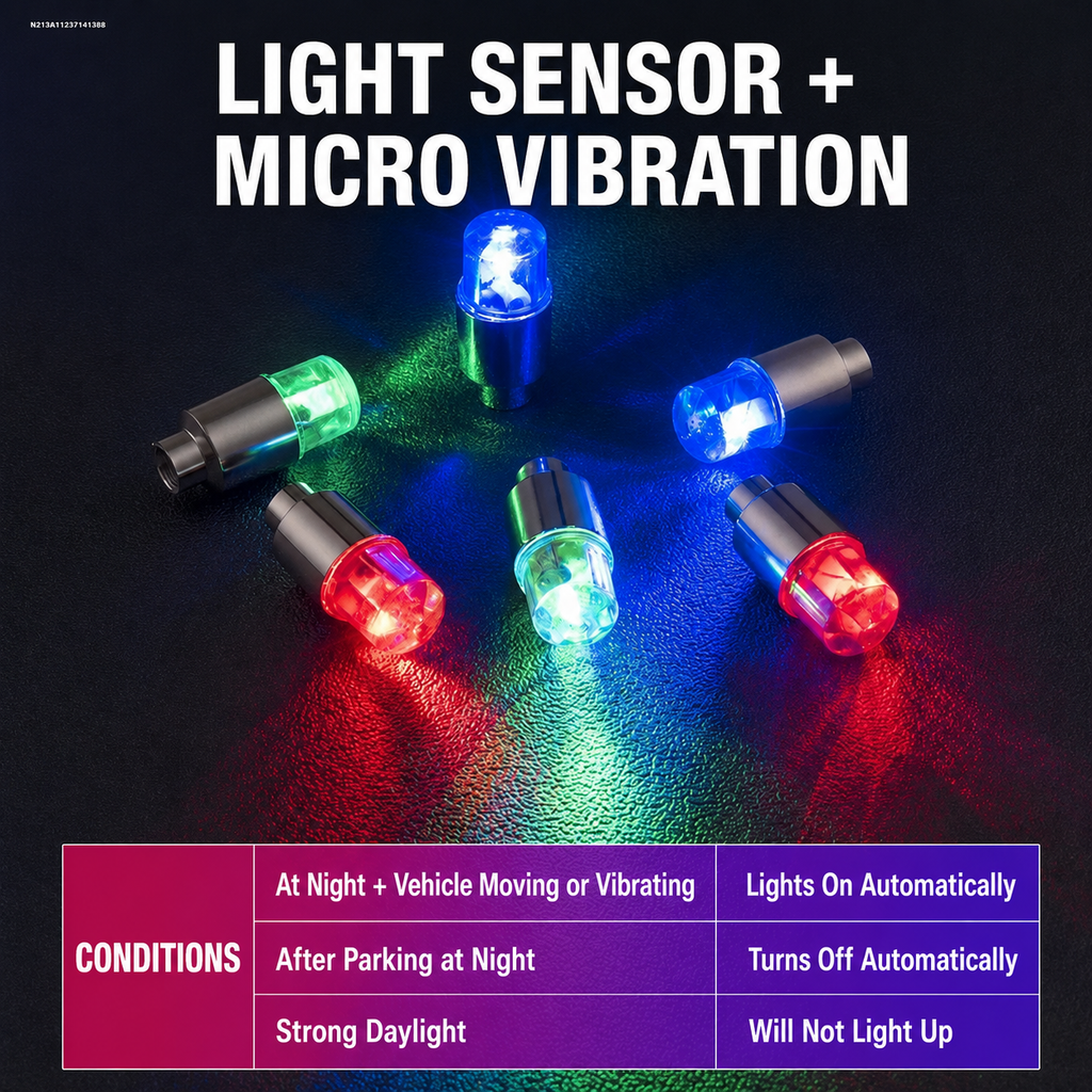 GlowRide Smart Wheel Lights