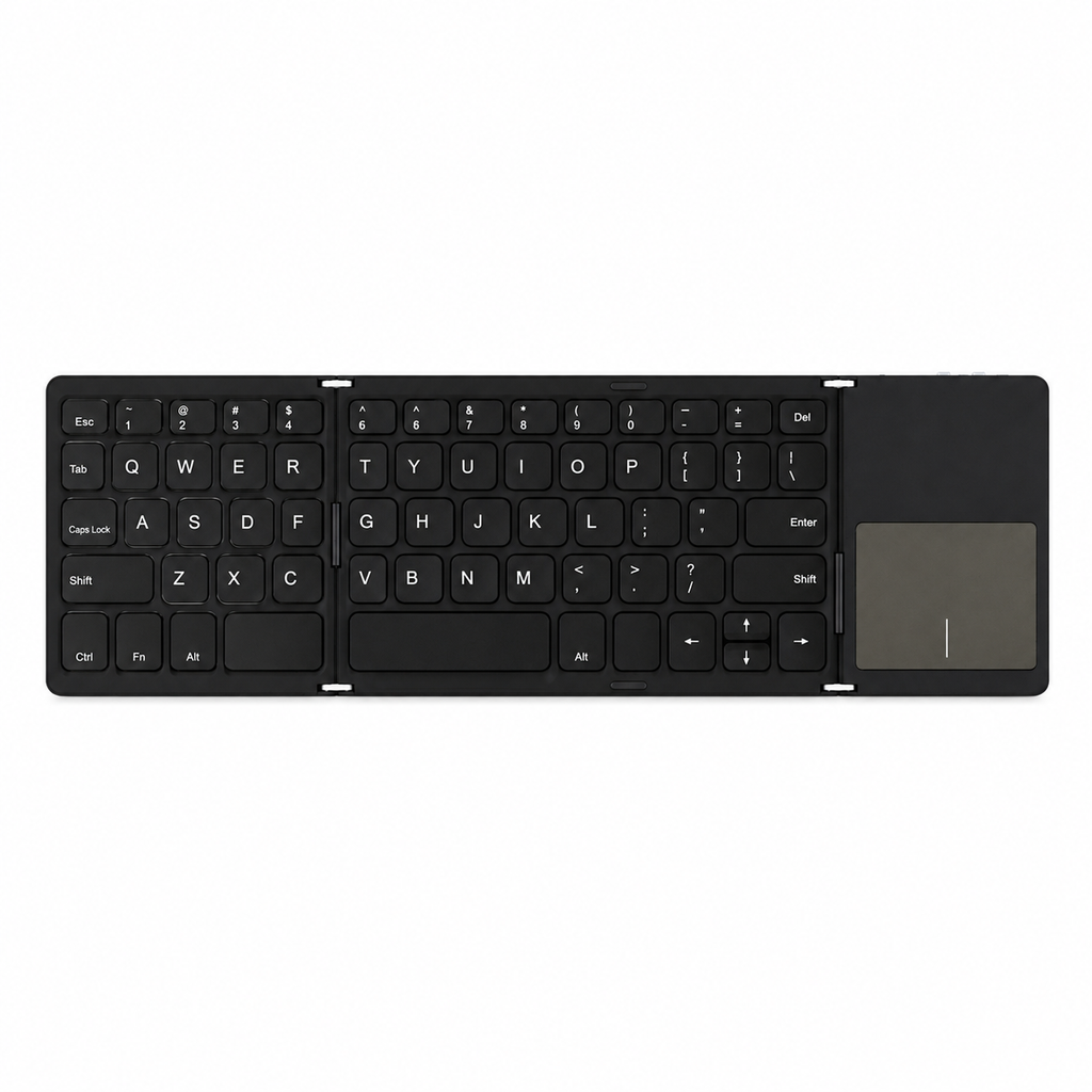 Tri-Fold Wireless Keyboard with Touchpad