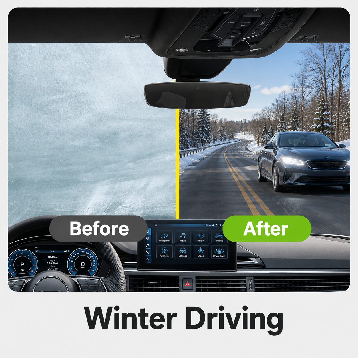 Windshield Oil Film Remover