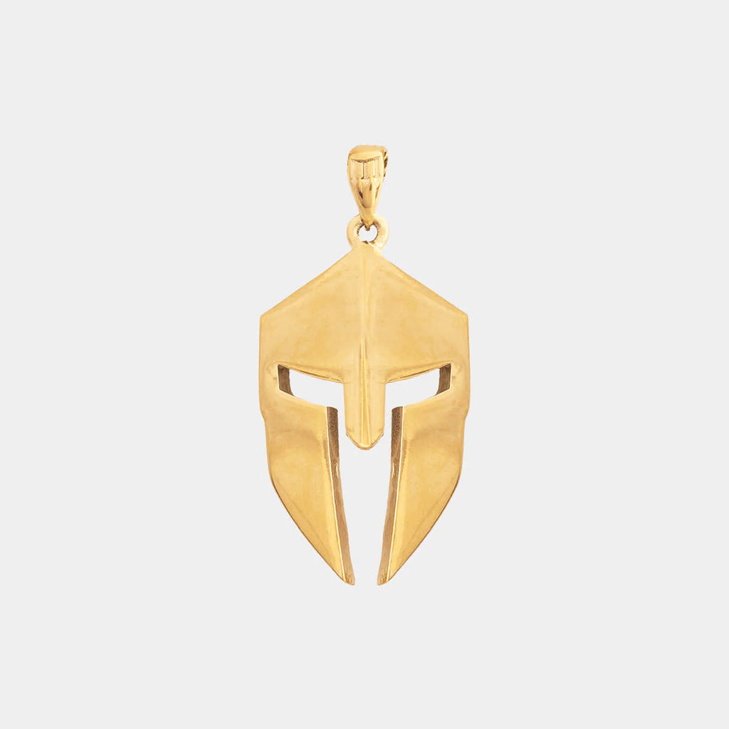 Spartan Warrior Helmet Necklace