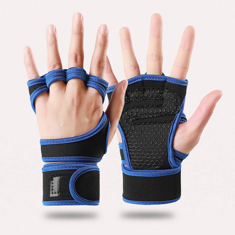 Men's Shock Absorbing Workout Gloves