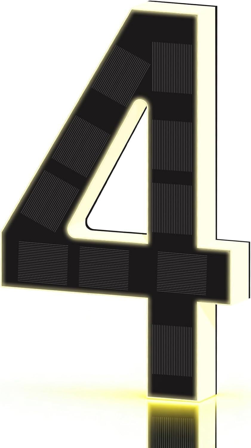 Solar LED Address Number Light