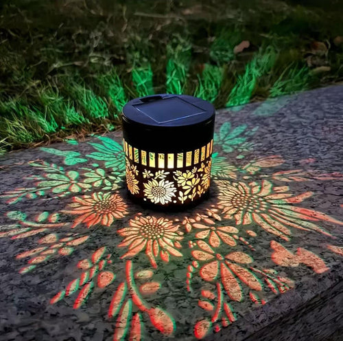 Solar Mandala Wall Light