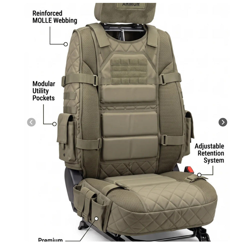 Tactical  Car Seat Cover
