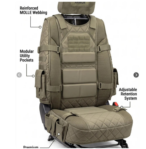 Tactical  Car Seat Cover