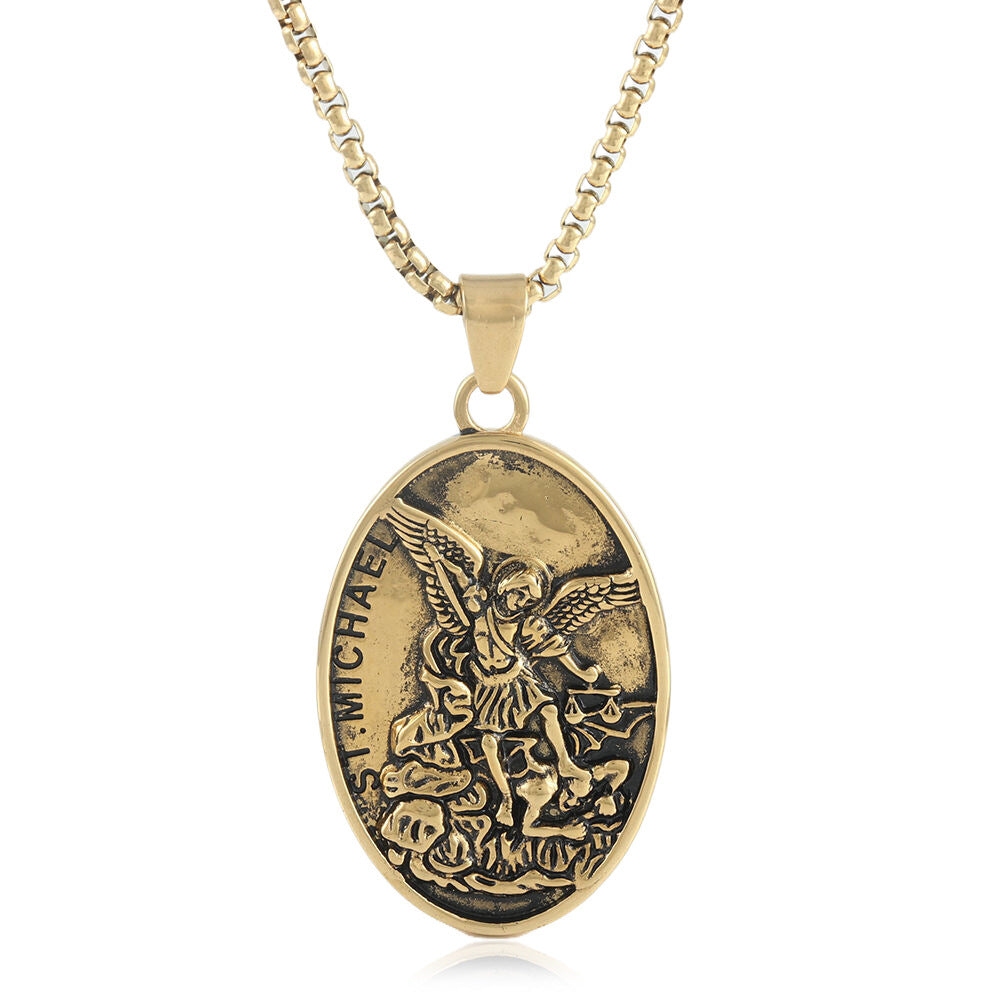 ST. MICHAELS BADGE.