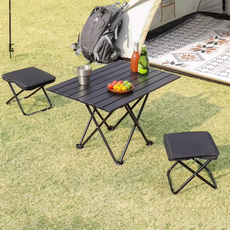 Foldable stool for outdoor camping, picnics, and fishing