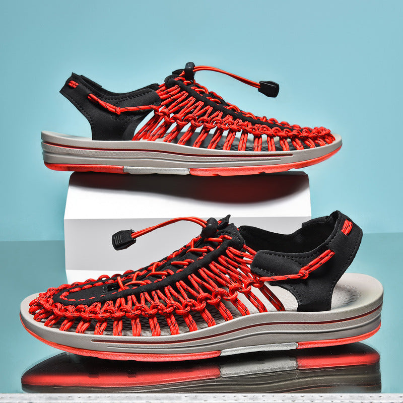 Men's Elastic Woven Comfort Shoes