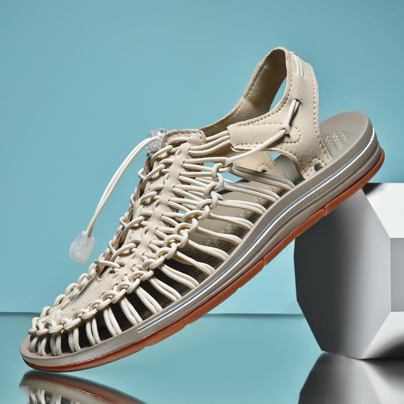 Men's Elastic Woven Comfort Shoes