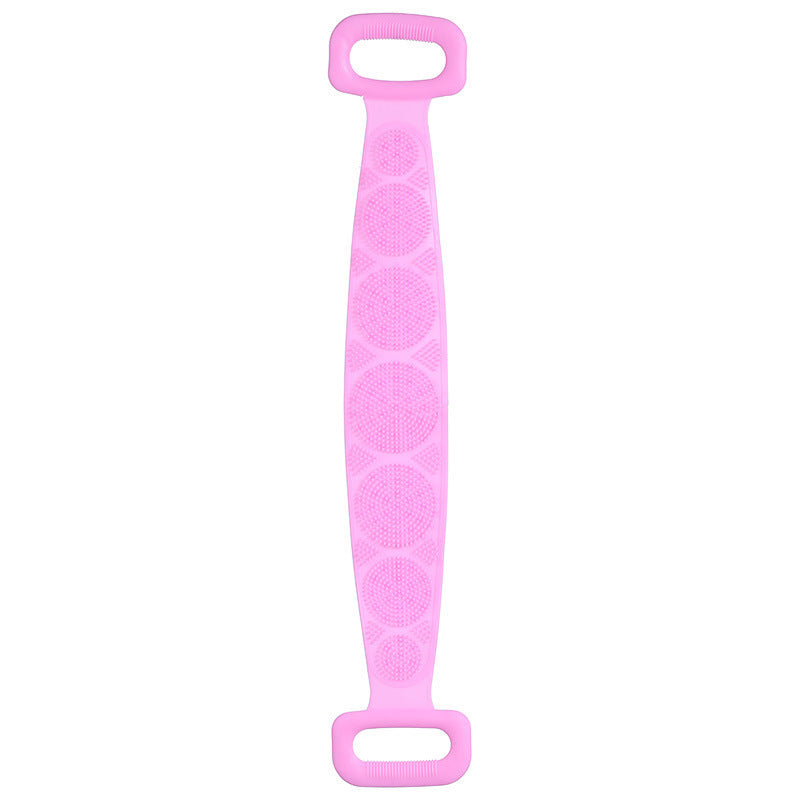 Dual-Sided Back Scrubber Strap