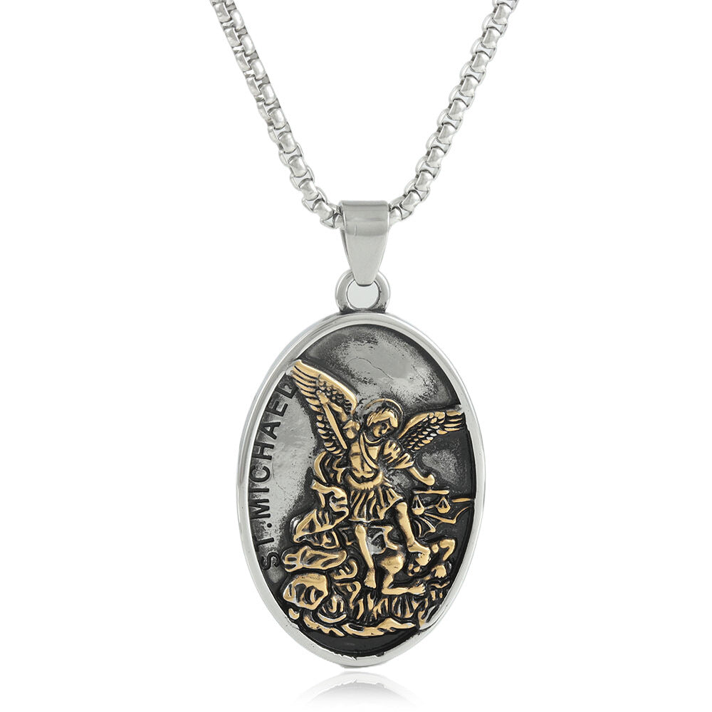 ST. MICHAELS BADGE.