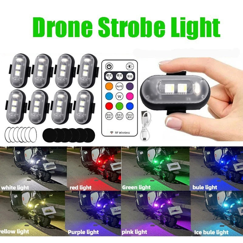 RGB Wireless Car Strobe Light Kit