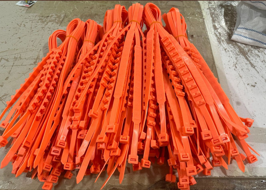 Reusable Portable Tire Traction Straps