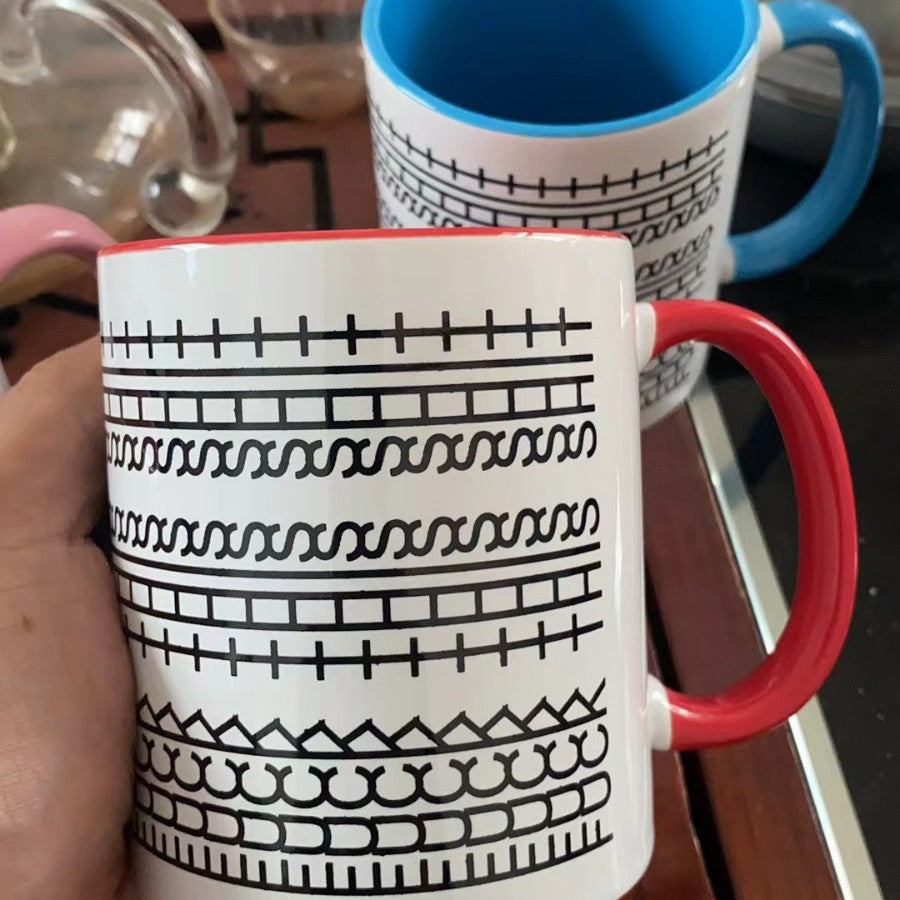 Personalized Pattern Ceramic Coffee Mug