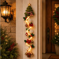 Lighted Christmas Door Hanging Decor
