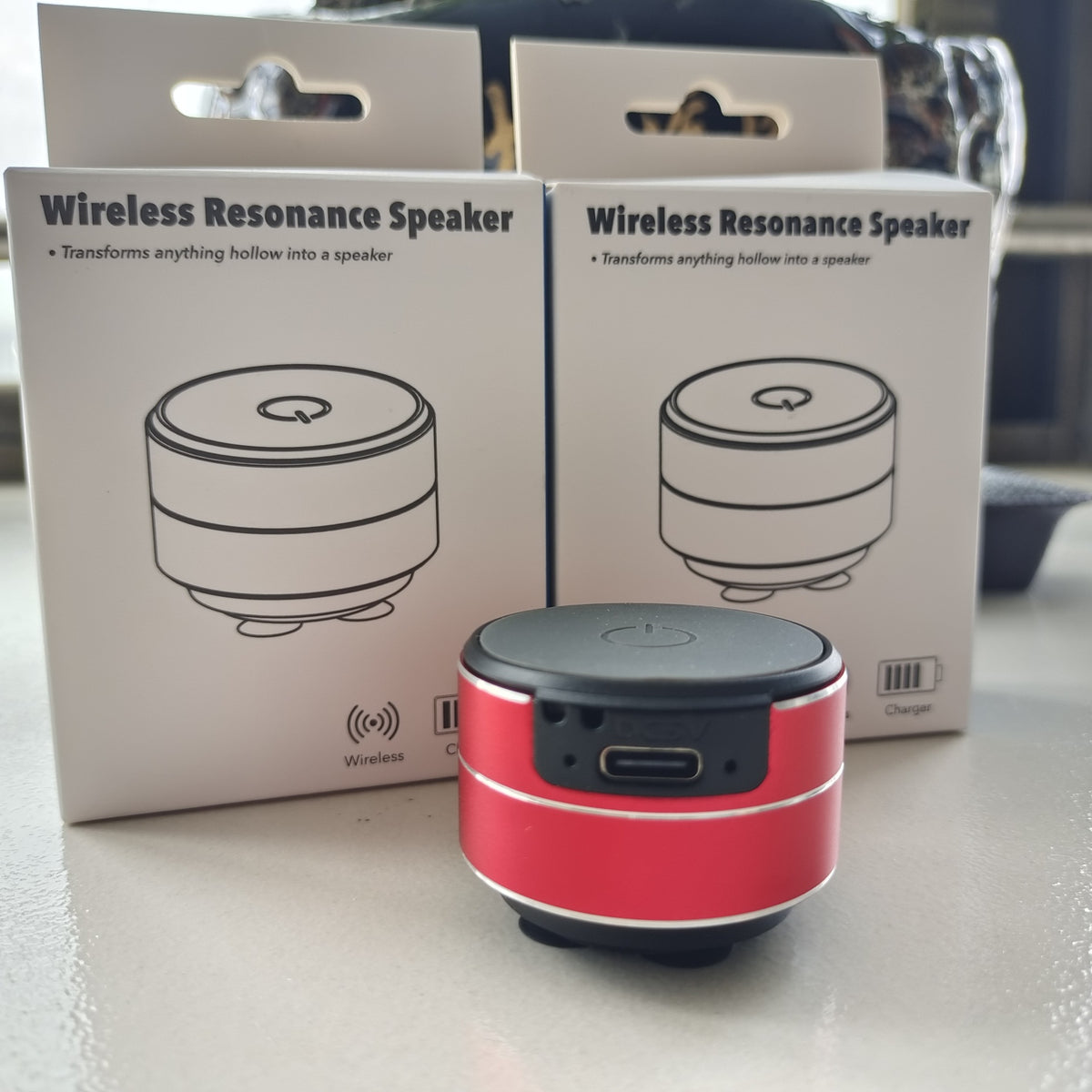 Wireless Resonance Surface Speaker