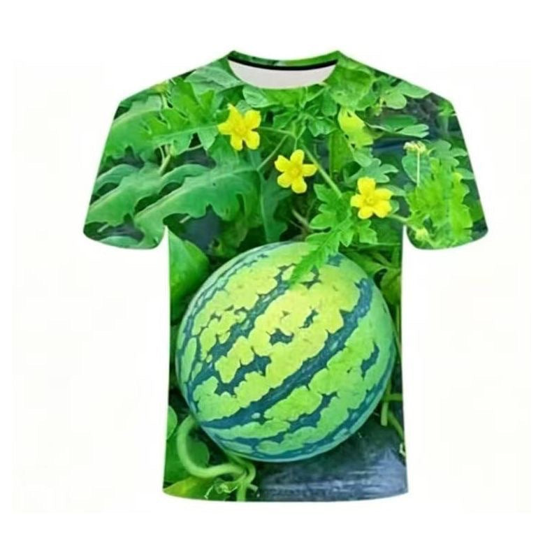 Watermelon Graphic Tee & Shorts Set