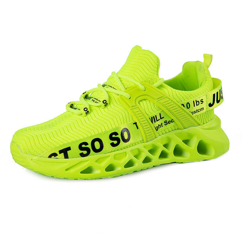 Men's Breathable Knit Cushion Running Shoes