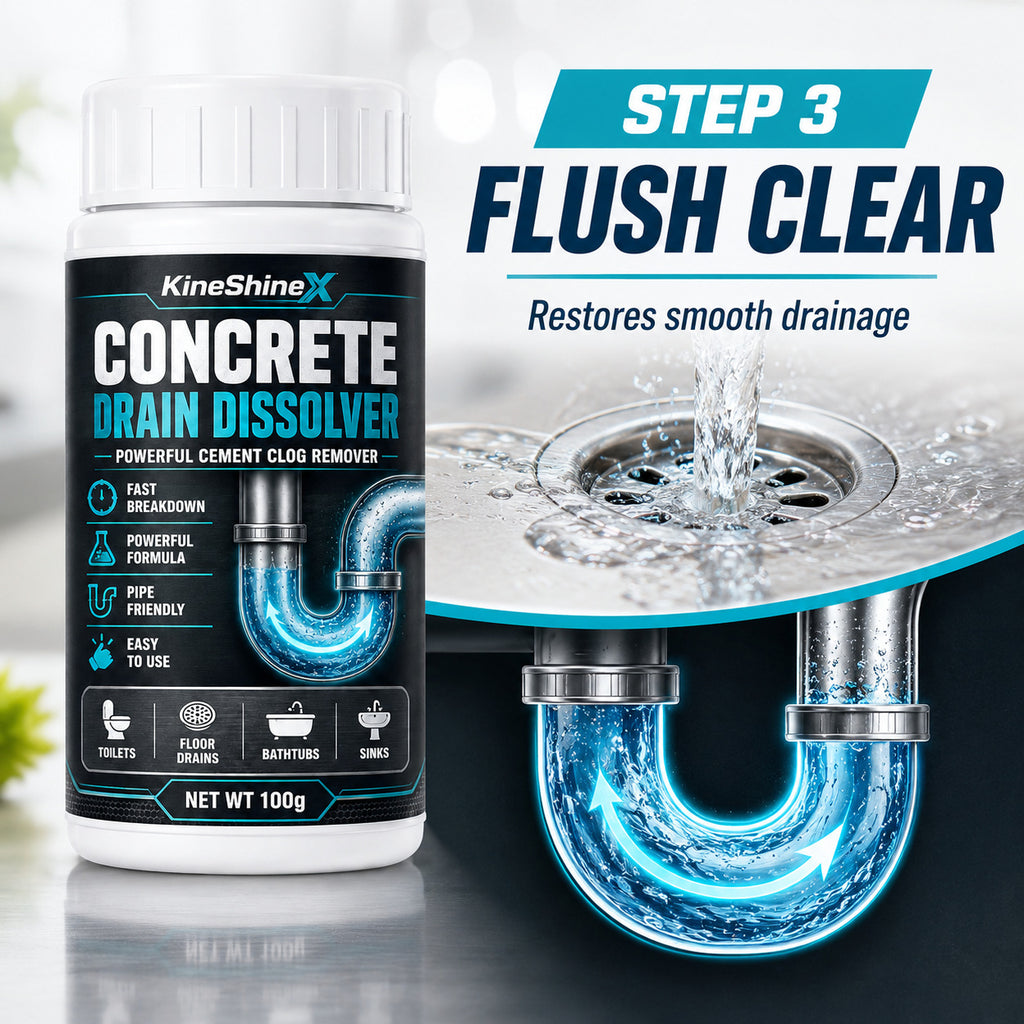 Concrete Residue Drain Dissolver