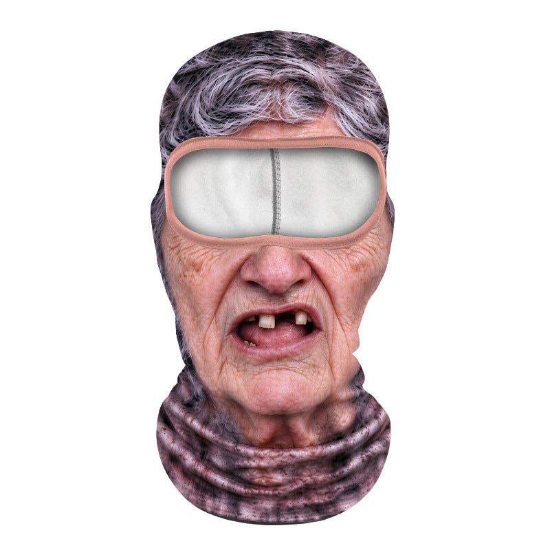 Novelty Full-Cover Outdoor Face Mask