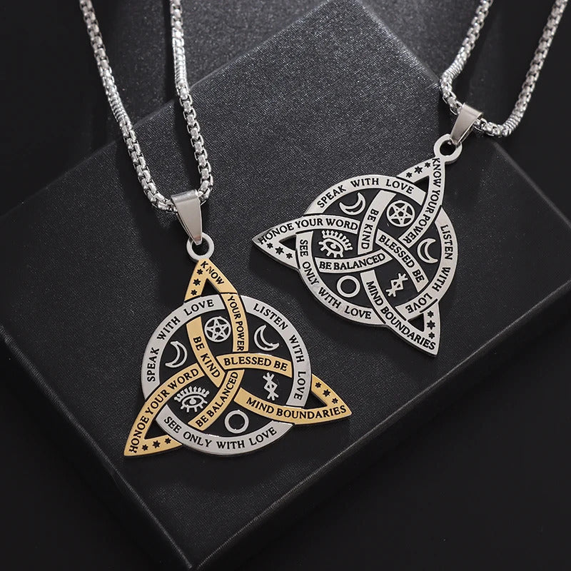 Celtic knot necklace