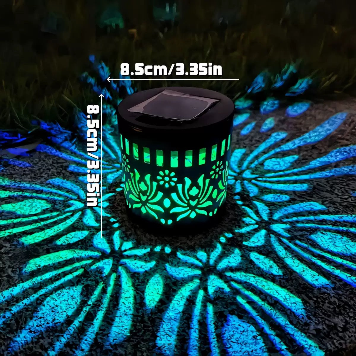 Solar Mandala Wall Light