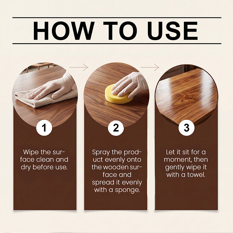 Beeswax Wood Care & Polish Spray